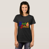 Zurück zur Schule T-Shirt (Vorne ganz)