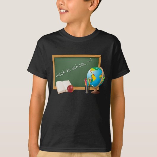 Zurück zur Schule T-Shirt (Vorderseite)