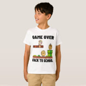 Zurück zur Schule T-Shirt (Vorne ganz)