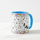 Zurück zur Schule Tasse (VorderseiteRechts)