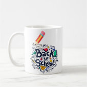Zurück zur Schule - Tasse (Links)