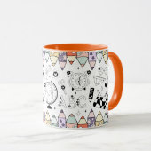 Zurück zur Schule Tasse (VorderseiteRechts)