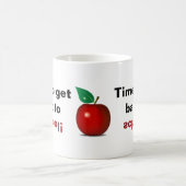 Zurück zur SCHULE! Teacher Coffee Tasse (Mittel)