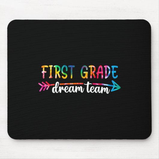 Zurück zur Schule Traumteam Schülerteam Tee Mousepad (Vorne)