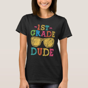 Zurück zur Schule Typ erster Klasse Lehrer K T-Shirt