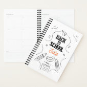 Zurück zur Schule Typografie-Design Planer (Anzeige)