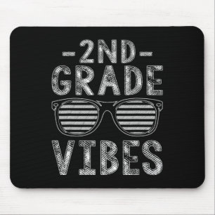 Zurück zur Schule Vibes der zweiten Klasse Mousepad