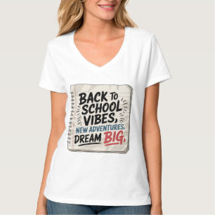 Zurück zur Schule Vibes – Dream Bold Damen T-Shirt