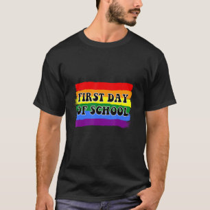 Zurück zur Schule Vibes Froher erster Schultag für T-Shirt