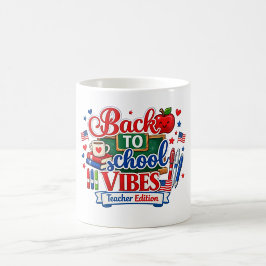 Zurück zur Schule Vibes Lehrer Edition Tasse