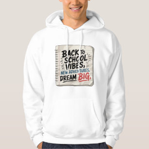 Zurück zur Schule Vibes – Motivierendes Herren-T-S Hoodie