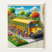 Zurück zur Schule Vibes Planer (Rückseite)