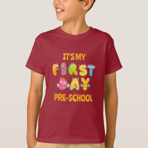 Zurück zur Schule VORSCHULE ERSTER TAG T-Shirt
