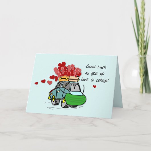 Zurück zur Schule während COVID-19 Autoverkehr Karte (Vorderseite)