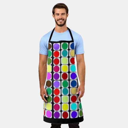 Zurück zur Schule, Wasserfarben, Schürze (Getragen)