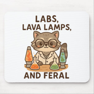 Zurück zur Schule Wilder Wissenschaftslehrer Wasch Mousepad