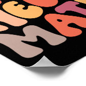 Zurück zur Schule Yall braucht Mathematiklehrer Fr Poster (Ecke)