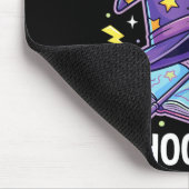 Zurück zur Schule Zauberer für Lehrer oder Kinder Mousepad (Ecke)