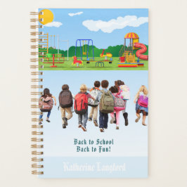 Zurück zur Schule Zurück zum Spaß Planer