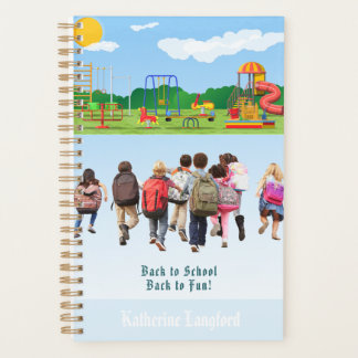 Zurück zur Schule Zurück zum Spaß Planer