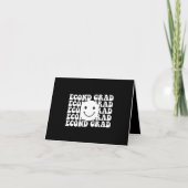 Zurück zur Schule Zweite Klasse Lehrer Dankeskarte (Vorderseite)