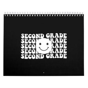 Zurück zur Schule Zweite Klasse Lehrer Kalender