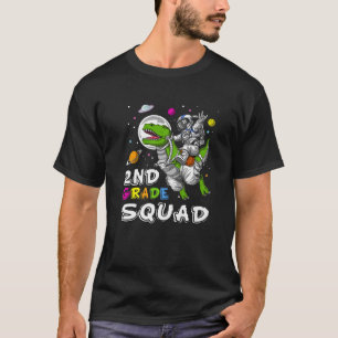 Zurück zur Schule - Zweiter Grad Dinosaurier Squad T-Shirt