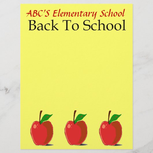 Zurück zur Schulgeschichte (Vorderseite)