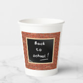 Zurück zur Schulhalskarte Pappbecher (Vorderseite)