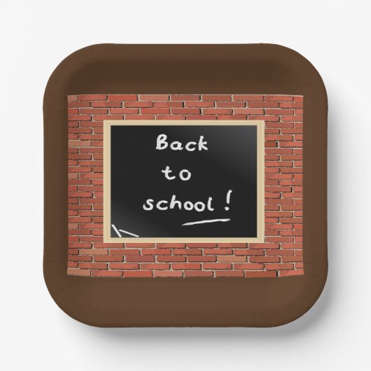 Zurück zur Schulhalskarte Pappteller (Vorderseite)