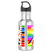 Zurück zur schulischen Wasserflasche (Rückseite)