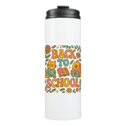 Zurück zur Schulkasse Thermosbecher (Vorderseite)