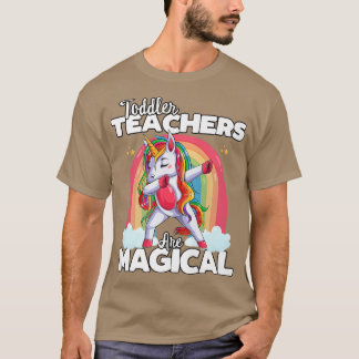 Zurück zur Schulkind-Lehrer-Squad Unicorn-Magie T-Shirt