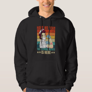 Zurück zur Schulkrankenschwester-Zitat für eine Sc Hoodie