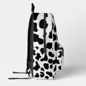 Zurück zur Schulkuh Schwarz und Weiß Bedruckter Rucksack (Links)