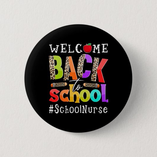 Zurück zur Schulkur am ersten Schultag Button (Vorderseite)