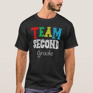Zurück zur Schulmannschaft 2. Zweite Klasse Lehrer T-Shirt