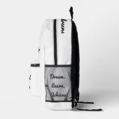 Zurück zur Schulmotivation Bedruckter Rucksack (Rechts)