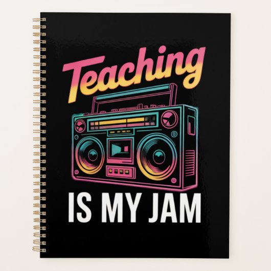 Zurück zur Schulretro-Lehre ist mein 80er im Jam Planer (Vorderseite)