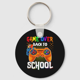 Zurück zur Schulspaß Spiel Über Lehrer Schüler Kon Schlüsselanhänger
