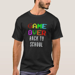 Zurück zur Schulspiel ist vorbei Vorschullehrer St T-Shirt