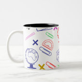 Zurück zur Schulstruktur Zweifarbige Tasse (Links)