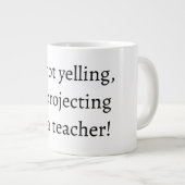 Zurück zur Teacher-Tasse - Neujahr Jumbo-Tasse (Vorderseite Rechts)