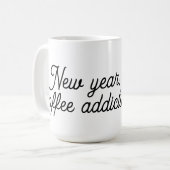 Zurück zur Teacher-Tasse - Neujahr Kaffeetasse (Vorderseite Links)