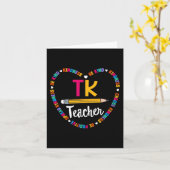 Zurück zur TK-Lehrerin - Übergangskindergarte Karte (Gelbe Blume)