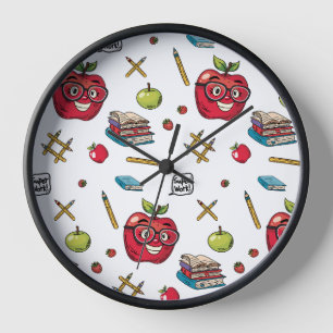 Zurück zur Uhr der Schulmauer