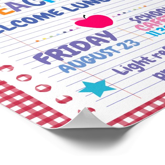 zurück zur Veranstaltung zum Thema Schullehrer Poster (Ecke)