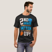 Zurück zur zweiten Klasse Baseball zuerst T-Shirt (Vorne ganz)