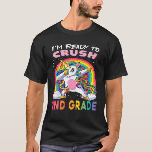 Zurück zur zweiten Klasse bin ich bereit für Mädch T-Shirt