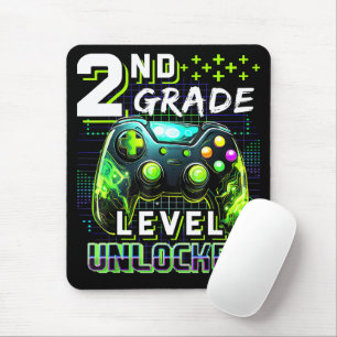 Zurück zur zweiten Klasse der Jungs - Gamer-Level  Mousepad
